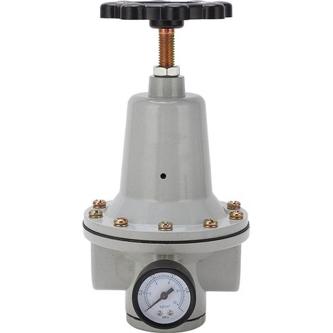 Pneumatique Réducteur de Pression d'Air avec Manomètre Kit Régulateur pour Système Compressé G3/4 QTY‑20 (1/5)