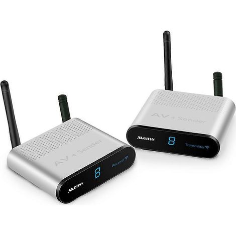 Measy AV530 5,8-GHz-Funk-AV-Transceiver für Audio, Video und SD-TV. Übertragung durch Wände. Reichweite: 300 m. (1/5)