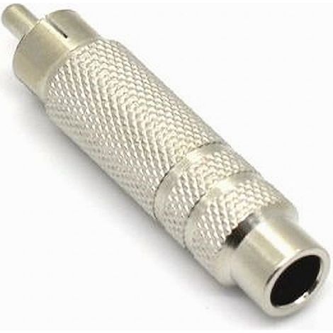 TRADE SHOP - Connettore Adattatore Convertitore Aux Da 6,5mm F Stereo Audio A Spina Rca C-071 - (1/4)