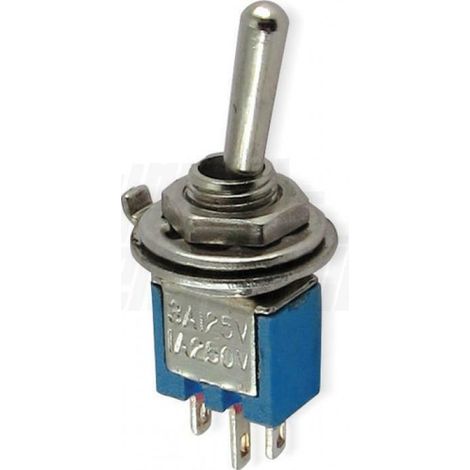 Alpha elettronica 2 interruttori a levetta 1 polo on/on 1.5a@250v 310-002 310-002/b2 (1/3)
