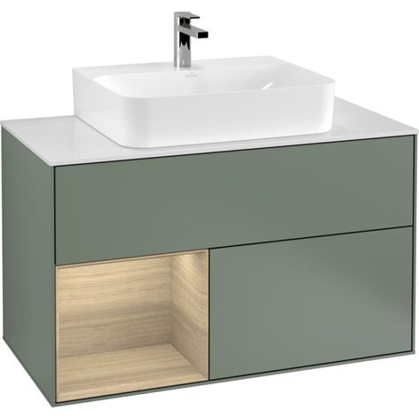 Villeroy & Boch G111PCGM Meuble sous-lavabo Finion G11 (1/2)