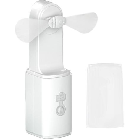 Ventilateurs portables, ventilateur portable rechargeable USB avec lampe torche, équipement de refroidissement pour l'extérieur, la voiture, le bureau, etc. (1/4)