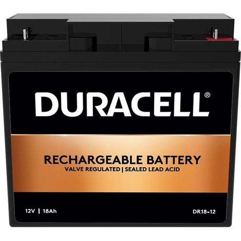 Batería de 12 V y 18 Ah VRLA/DR18-12 de Duracell