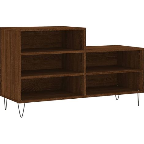 Maison Exclusive - Zapatero madera contrachapada roble marrón 102