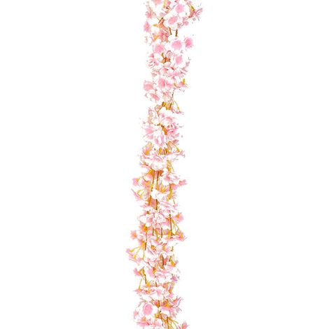 Idéal pour la décoration printanière d'une maison, d'une chambre ou d'une fête de mariage. Imitation de vignes de cerisier.