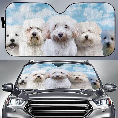 Bache Pare Brise Protection Funny Terrier Family Driving Amoureux