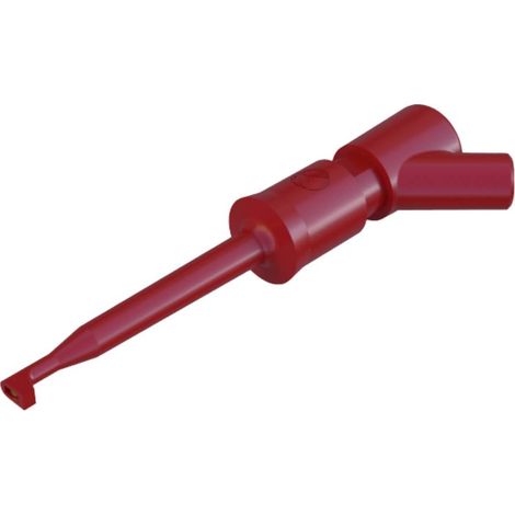 Hirschmann Test & Measurement KLEPS 2 BU rt Pointe de touche enfichable 2 mm Ohne Messkategorie rouge (1/2)