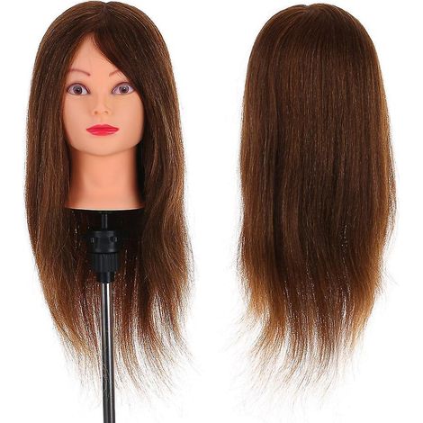24'' Übungskopf mit Klemme für Flechtfrisuren, Friseursalon (1/5)