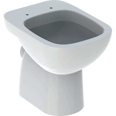 Inodoro para suelo blanco brillo - Geberit Fantasia - Con copri wc Standard - Accessorio: Senza copri wc
