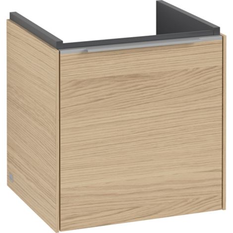 Villeroy & Boch Subway 3.0 armoire sous lavabo, 1 porte butée à