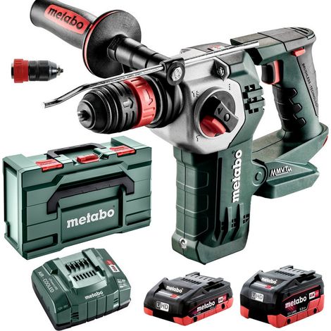 Metabo Akku-Bohrhammer und Meißelhammer Schwarz (1/5)