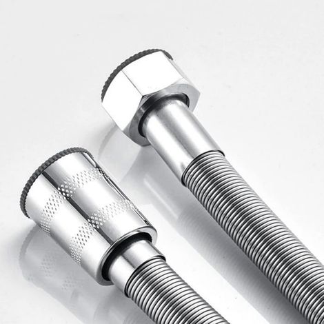 Flexible De Douche - Acier Inoxydable - Anti-Torsion Anti-Pliure - Raccord G1/2 Pouces - 1 5 M (1/5)