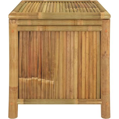 vidaXL Aufbewahrungsbox Garten Bambus 60x52x55 cm braun