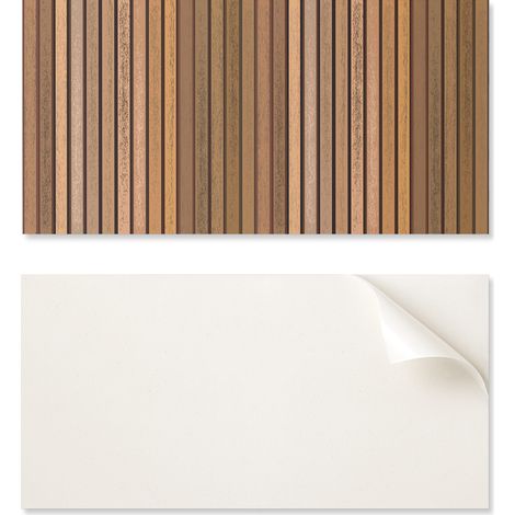 Panel autoadhesivo estampado - Perfecto para la cocina. Tableros de 100x50 cm con diferentes texturas.