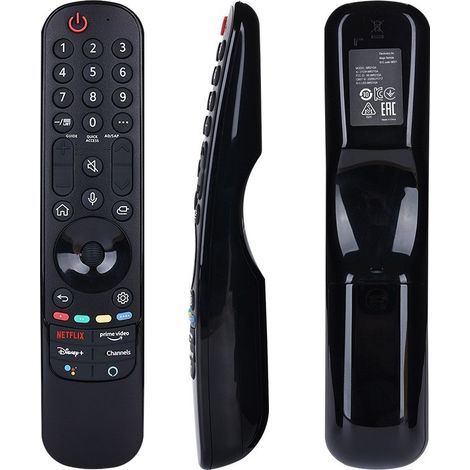 JSSEVN – Universelle Fernbedienung für Original MR22GA, MR23GA und MR24GA Fernseher, geeignet für LG UHD OLED QNED NanoCell 4K und 8K Smart TVs, mit Zeiger- und Sprachfunktion (1/5)