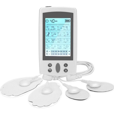 Multifunktionales TENS-Physiotherapiegerät – Schmerzlindernder Muskelstimulator – Pulsmassage (1/4)