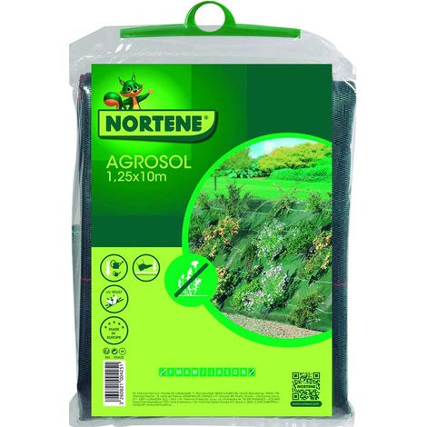 Toile de paillage 120 g/m² AGROSOL - Vert - 1,25 x 10 m plié (1/7)