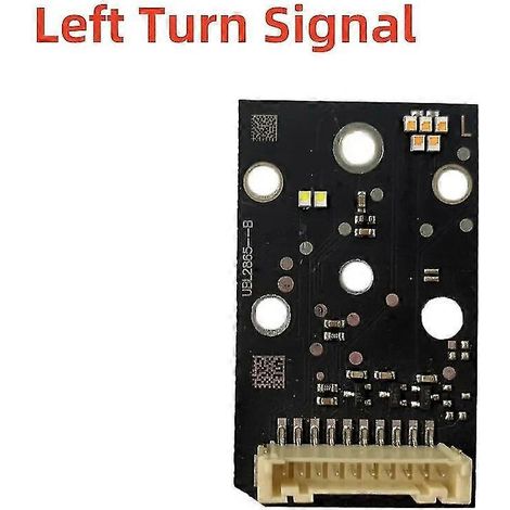LED-Scheinwerfer (Euro-Version) mit Blinkern und Angel Eyes (Tagfahrlicht) für BMW G11 G12 LCI 730d 730i (2022) – Superhelle weiße Tagfahrlicht-Chips – Blinker links