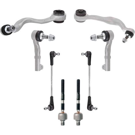 KIT BRACCIO OSCILLANTE 8 PEZZI COMPATIBILE CON BMW 4 COUPE (G22,G82)420I 07.2020- / Kit Sospensione Completo OE/OEM / Bracci Oscillanti + Testine Sterzo / Sostituzione Diretta OEM