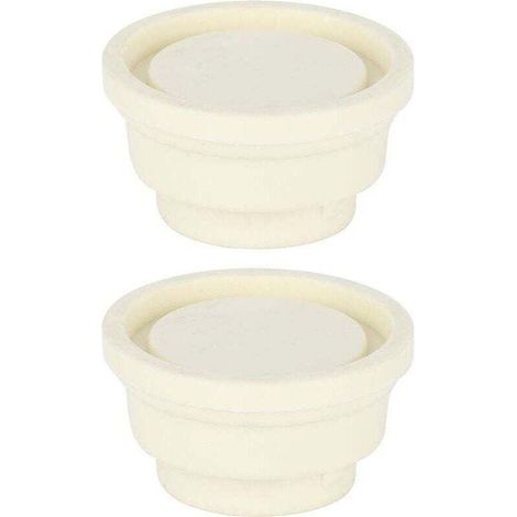 2 pièces Pare-Chocs en Caoutchouc pour éChelle De Piscine Garde De SéCurité Remplacement De L'éChelle De Piscine Ensemble De Pare-Chocs D'éChelle De Piscine (1/4)
