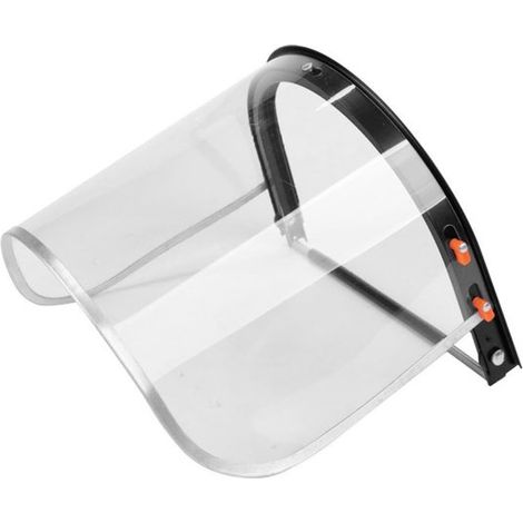 Visière de protection transparente – Pour casque de sécurité – Anti-éclaboussures – Meulage, polissage, découpe (1/5)