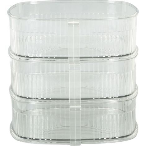 Couvercle anti-poussière transparent pour liquide vaisselle, couvercle multicouche anti-poussière, couvercle alimentaire multifonctionnel à 3 couches (1/5)