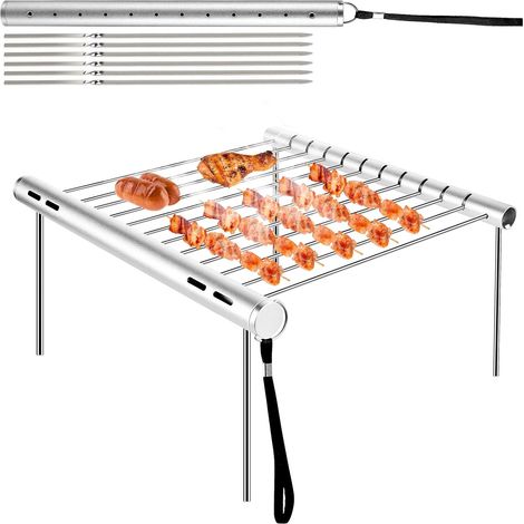 Barbecue pliable et compact pour le camping, la randonnée et les pique-niques. (1/5)