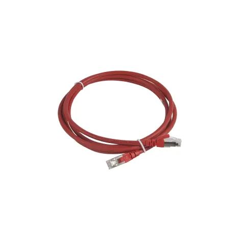 cordon de brassage rj45 - c6a - s/ftp - rouge - 2 mètres - legrand 051871 (1/2)