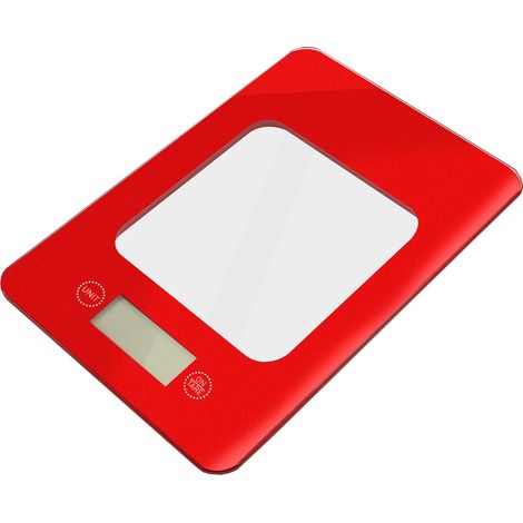 Balanza cocina electrónica 5kg roja küken (1/2)