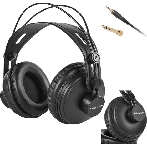 Kruger&Matz Auriculares de estudio supraaurales, Modelo Monitor (1/5)