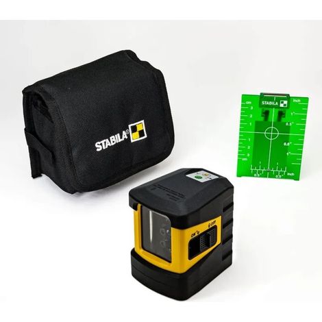 STABILA Laser lignes croisées LAX 60G set 3 pcs - 20229 (1/4)