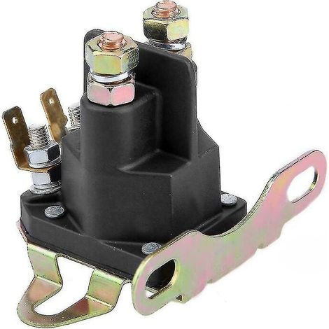 Relais solénoïde de démarreur 4 pôles pour tondeuse à gazon de bateau à moteur Briggs Stratton universel