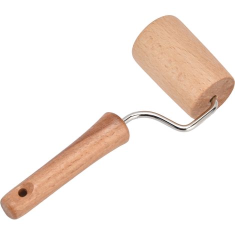Kleines, hängendes Nudelholz aus Holz, arbeitssparender Handteigroller zum Backen von Pizza und Kuchen (1/5)