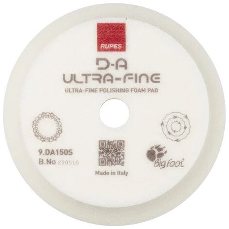 Rupes tampone per lucidatura carrozzeria auto bianco da ultrafine d130-150mm (1/4)