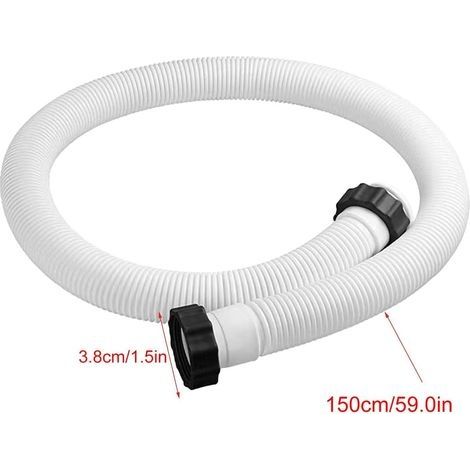 Ersatzschlauch für Poolpumpen mit 3,8 cm Durchmesser, Poolpumpenschlauch, Poolschlauch, Poolzubehör für Sandfilter (1/4)