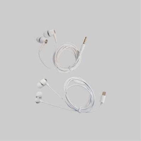 Auricolare con filo 10 mw - 120 cm - attacco jack 3,5 mm