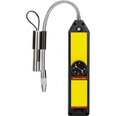 WJL-6000 Lecksuchgerät für Klimaanlagen und Kälteanlagen, Halogengasdetektor, Halogengaslecktester für Fahrzeuge, kompatibel mit R134a, R410A, R12, R22 und R404A Systemen. (1/5)