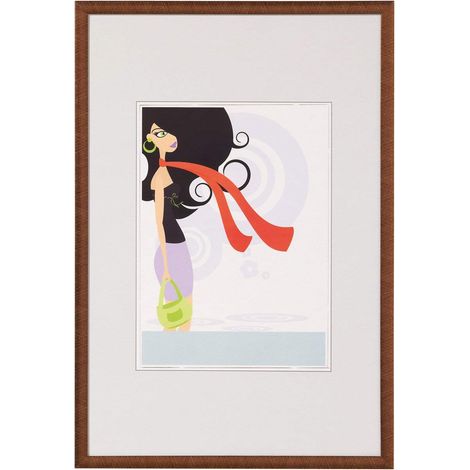 Cadre Photo Bronze 70 x 100 cm Cadre en Plastique KV100J (1/2)