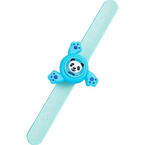 1. Leuchtendes Silikonarmband mit Cartoon-Moskitoschutz und dekorativem, rotierendem Ventilator für Babys, Kinder, Mädchen, Jungen und Schwangere.