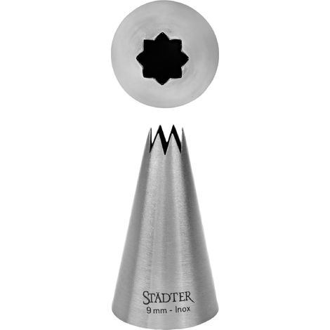 Städter Douille en forme d'étoile 9mm