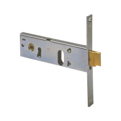 Cerradura de seguridad para puertas blindadas Cisa 44150/70/00CC de profundidad extra con refuerzos antirrobo