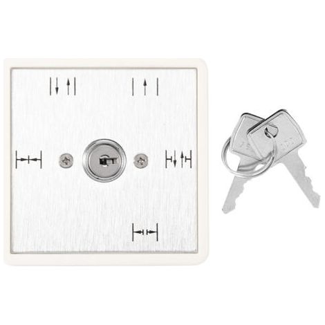 QORVA-Interrupteur à clé à 5 positions Fonctionnement automatique de la porte coulissante Sélection de la fonction OnOff (1/5)