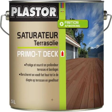 Saturateur Primo T Deck 5 L pour terrasses et bardages (1/2)