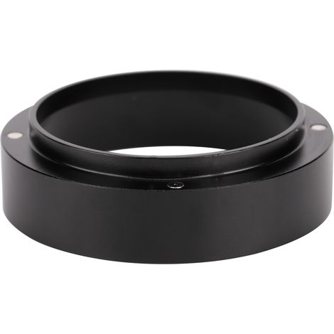 Entonnoir doseur à café moulu avec anneau de rechange magnétique, accessoire pour cafetière, noir, 53 mm, avec aimant (1/5)