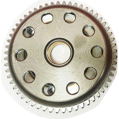 Teile des Motorsystems der Zongshen CB200 CB250 Motorräder: Anlasserscheibe, Kupplungsgehäuse, Freilaufkupplung (1/3)