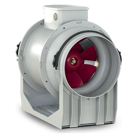 Aspiratore da Condotto Vortice Lineo 100 Ø100 mm Estrattore Aria In Linea Silenzioso