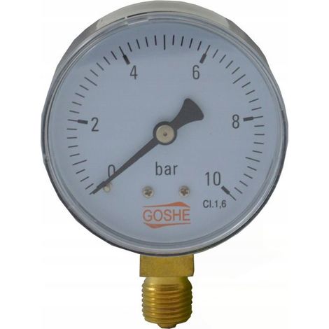 Radialmanometer 63 mm 0-1,6 bar 1/4 x 1,5