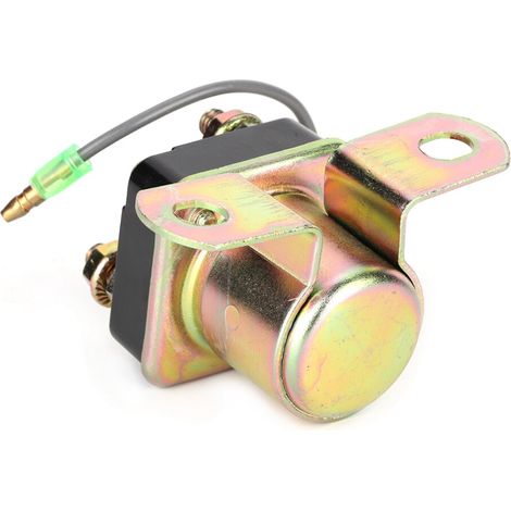 Adatto per una facile installazione di relè solenoidi di avviamento, durevole, compatibile con motociclette Kawasaki, relè e valvole solenoidi di ricambio aftermarket ad alta affidabilità, ricambi ori