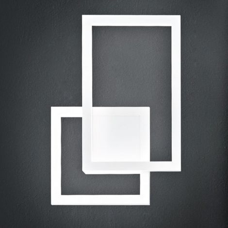 Applique a led Cross Bianco 6598 B CT PERENZ (1/3)
