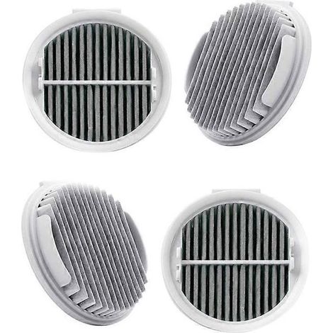 Lot de 4 filtres HEPA de rechange pour aspirateur à main intelligent sans fil Xiaomi Roidmi F8 - Filtres HEPA efficaces - Pièce (1/4)
